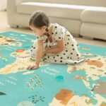 Washable Kids Playroom Rug – 5x7 Play Rug for Preschool Toddlers, Baby Girls - Image 5