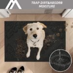 COSY HOMEER Door Mat 24”x36”,Absorbent Dirt Trapper Entryway Rugs - Image 3