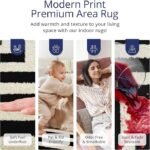 Modern Geometric Stripe Carpet for Living Room - Image 4