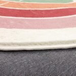 Topotdor Boho Rainbow Round Rug - Image 6