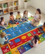 Educational Rug: ABC Alphabet 8x10' Playmat