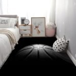 6 * 9 Feet Black Basketball Soft Area Rugs - Image 7